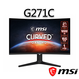 msi微星 Optix G271C 27吋 曲面電競螢幕