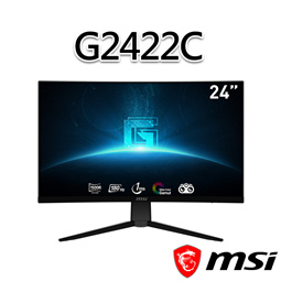 msi微星 G2422C 24吋 曲面電競螢幕(24"/