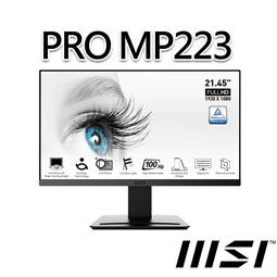 msi微星 PRO MP223 21.45吋 螢幕 (2