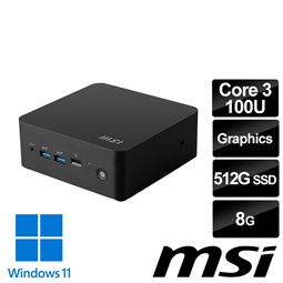 msi微星 Cubi NUC 1M-041TW 迷你桌機