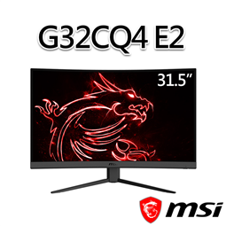 msi微星 G32CQ4 E2 31.5吋 曲面電競螢幕