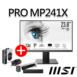 msi微星 PRO MP241X 23.8吋 螢幕+GM