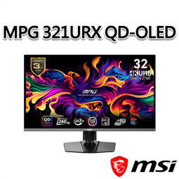 msi微星 MPG 321URX QD-OLED 31.