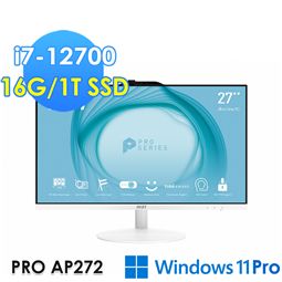 msi微星 PRO AP272 12M-219TW 27