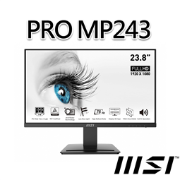 msi微星 PRO MP243 23.8吋 螢幕(23.