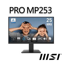 msi微星 PRO MP253 24.5吋 螢幕(24.