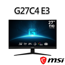 msi微星 G27C4 E3 27吋 曲面電競螢幕(27