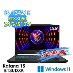 msi微星 Katana 15 B13UDXK-2207