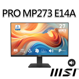 msi微星 PRO MP273 E14A 27吋 平面螢