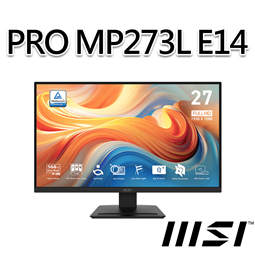 msi微星 PRO MP273L E14 27吋 平面螢