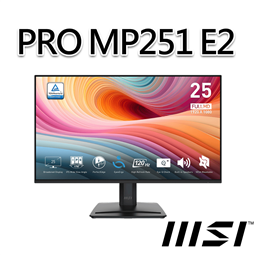 msi微星 PRO MP251 E2 24.5吋 螢幕(