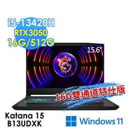 msi微星 Katana 15 B13UDXK-2207