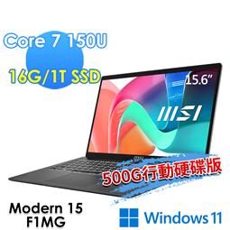 msi微星  Modern 15 F1MG-001TW 