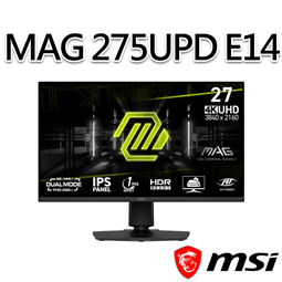 msi微星 MAG 275UPD E14 27吋 平面電