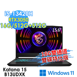 msi微星 Katana 15 B13UDXK-2207