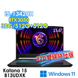 msi微星 Katana 15 B13UDXK-2207