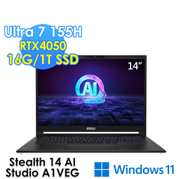 msi微星  Stealth 14 AI Studio 