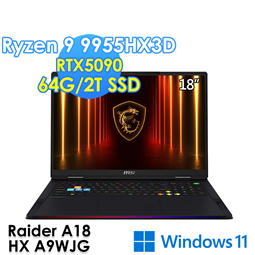 【預購】msi微星 Raider A18 HX A9WJ