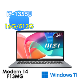 msi微星 Modern 14 F13MG-200TW 