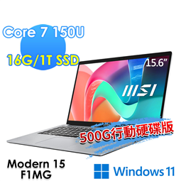 msi微星 Modern 15 F1MG-002TW 1